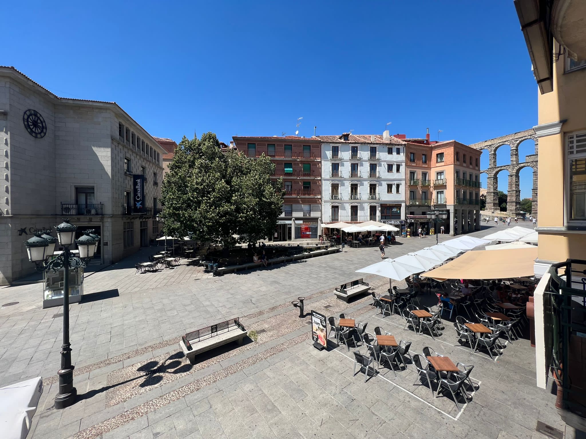Vistas de Segovia desde Cínica dental provencio Acueducto